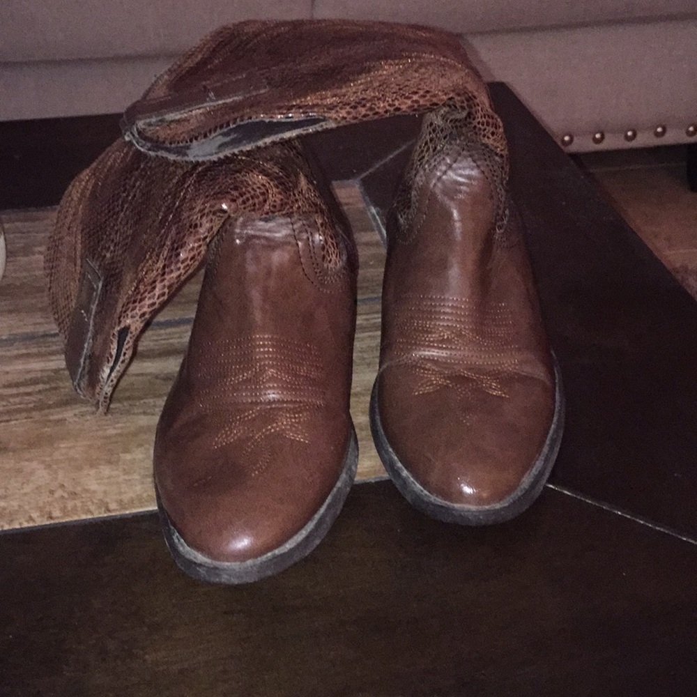 Cow girl boots